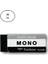 Tombow Mono Silgi, 23X11X55MM, Siyah 30'lu 1