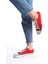 Kırmızı Kadın Kısa Keten Spor Ayakkabı Günlük Sneakers Cnv7 4