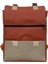Gurta Sırt Çantası Mumlu Kanvas & Hakiki Deri El Çantası (14 Inç Tablet Notebook Laptop ) 25X31 cm 4