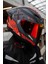 Rapıd 2 Race Xtreet Mat Siyah-Kırmızı Kask 1