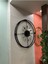 (Xxl-65*65 cm) Siyah Çiftçember Şeffaf Camlı Seri -Quartz Mekanizmalı - Modern Dekoratif Camlı Duvar Saati 3