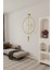 (Büyük Boy - 50*75 cm)Gold Luxry pendulum Series - Modern Dekoratif Metal Duvar Saati 2