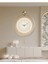 (Büyük Boy - 50*75 cm) Timelles Love Gold Led'li , Modern Dekoratif Metal Duvar Saati 4