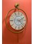 (Orta Boy 37X55 cm) -Timelles Love Gold Led'li , Modern Dekoratif Duvar Saati 5