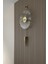 Gold Gravity Pendulum Elegant Series 37 x 85 , Modern Dekoratif Metal Cam Duvar Saati 1