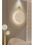 (Büyük Boy - 50*75 cm) Timelles Gold Serisi (Pilli Led) Ultra Sessiz Quartz Mekanizma , Metal Duvar Saati 3