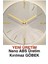 (Büyük Boy-50*75 cm) Timelles Kristal- (Quartz Mekanizmalı)-(Abs Nano Göbek )-Pilli LED - Metal Duvar Saati 2