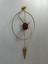 Gold -Ceviz Masippi 40X80 cm Modern Dekoratif Metal Duvar Saati 5