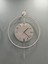 (XXL-60*80 cm)- Beyaz Timelles - Pilli LED Sistemi - Metal Duvar Saati 1