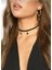 Yıldızlı Choker Kolye Gümüş 2