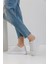 Beyaz Kadın Sneaker 0156 3