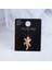 Kadın Gold Rengi Kertenkele Tragus Helix Piercing 2