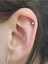 Deliksiz Mıknatıslı Tragus Helix Fake Piercing 2