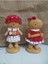 Yeni Yıl Gingerbread 2'li Dekoratif Biblo Set 1
