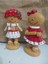 Yeni Yıl Gingerbread 2'li Dekoratif Biblo Set 3