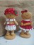 Yeni Yıl Gingerbread 2'li Dekoratif Biblo Set 4