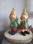 Yeni Yılbaşı El Yapımı Bahçe Decor Cüce 2'li Set 3
