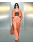 Pileli Wide Leg Fit Pantolon Is1250003107019 1