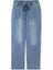 Elastik Bel Denim Pantolon Is1250003128629 4