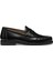 Erkek Siyah U Recanati - Brushs.lea Deri Casual Loafer U55HVB00038C9999 1