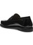 Erkek Siyah U Recanati - Brushs.lea Deri Casual Loafer U55HVB00038C9999 2