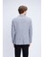 Gri Comfort Fit Mono Yaka Pamuklu Ceket 5