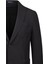 Siyah Slim Fit Mono Yaka Klasik Ceket 3