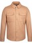Camel Regular Fit Bebe Yaka Yünlü Kaşe Mont 1