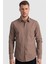 Slim Fit Dar Kesim Tery Cotton Erkek Gömlek 1
