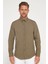 Slim Fit Dar Kesim Tery Cotton Erkek Gömlek 2