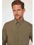 Slim Fit Dar Kesim Tery Cotton Erkek Gömlek 4