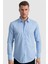 Slim Fit Dar Kesim Tery Cotton Erkek Gömlek 1