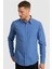 Slim Fit Dar Kesim Tery Cotton Erkek Gömlek 1
