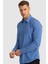 Slim Fit Dar Kesim Tery Cotton Erkek Gömlek 2