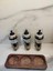 Retro 3 Lü Glostad Kaşıklı Baharatlık Set 380 ml (Cam) 3