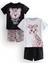 Leopar Kız Çocuk 2'li Pijama Takım 3