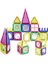 Manyetik Yapı Blokları Çocuklar Için Renkli 3 Boyutlu 34 Parça Manyetik Karo Oyun Seti 3