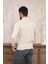 Polo Yaka Slimfit Desenli Yünlü Erkek Triko Kazak 5