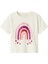 Nmfbetrıa Ss Nreg Top Pb Krem Kız Çocuk Kısa Kol T-Shirt 2
