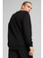 ESS ELEVATED Crew Siyah Erkek Sweatshirt 3