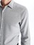 Lcwaıkıkı Formal Gri Slim Fit Uzun Kollu Erkek Gömlek 3