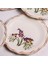 Wild - 6 Parça Porselen Kahvaltı Takımı Pasta Seti Pasta Tabağı Tatlı Tabağı Kahvaltılık Tabak 21CM 3