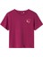 NMFBETRIA SS NREG TOP PB Pembe Kız Çocuk Kısa Kol T-Shirt 1