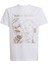 Erkek Beyaz T-Shirt J Sw Mndo Gfx T JF3637 2