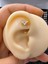 Çelik Barlı Zirkon Taşlı Kalpli Rook Piercin ( 1 Adet ) 1