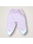 Baharın Çiçekli Kalbi Nakışlı %100 Cotton Antibakteriyel 10LU Zıbın Takımı Hastane Çıkışı Pembe 5