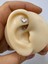 Çelik Barlı Zirkon Taşlı Kalpli Rook Piercin ( 1 Adet ) 1