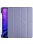 iPad Air 11 Katlanir Kalem Bölmeli Uyku Modlu Kapak Tablet Kılıf + Bluetoothlu Klavye Mouse 2