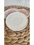 Mandala Desenli Mint Yeşili Beton Bardak Altlığı (Vernikli ve Keçeli) 4
