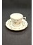 Çilek Kreması Fine China Vintage Duble Kahve Fincanı 2 Parça 180 ml 2